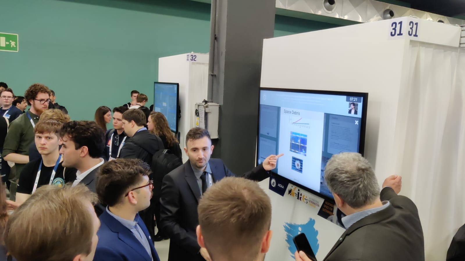 Alessio Bocci presenting at IAC 2024. Photo: Raymond Kristiansen