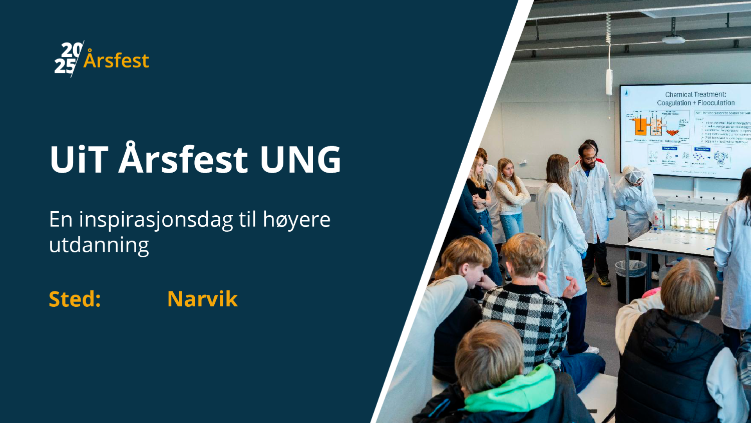 Illustrasjons-/bannerbilde for UiT Årsfest UNG