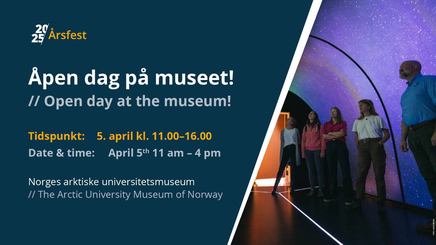 Illustrasjons-/bannerbilde for Åpen dag på museet! // Open day at the museum!