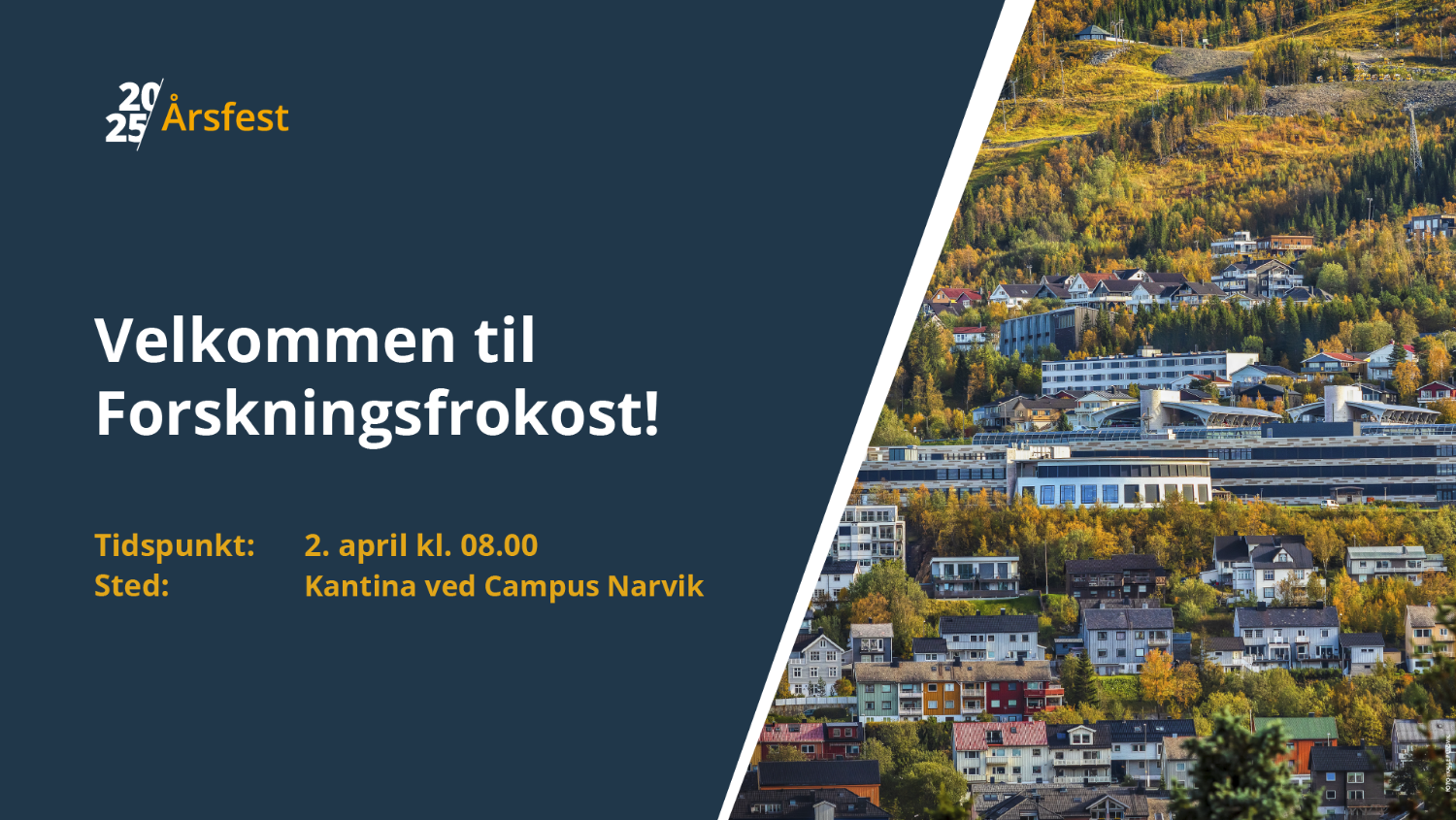 Illustrasjons-/bannerbilde for Forskningsfrokost - UiT Årsfest SAMFUNN