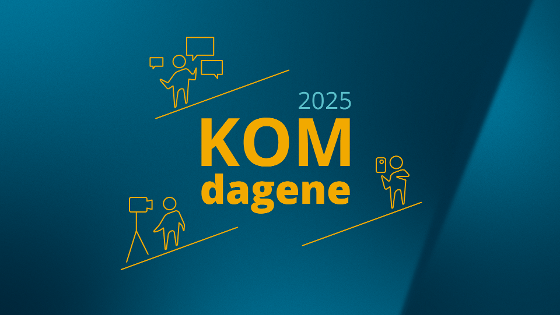 Illustrasjonsbilde for KOM-dagene: Kickstart forsknings-kommunikasjonen din! Inspirasjon, råd og hjelp.