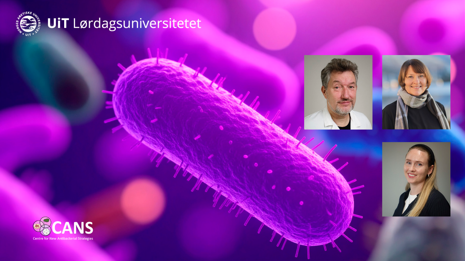 Illustrasjons-/bannerbilde for Lørdagsuniversitetet: Antibiotikaresistens – Kampen fortsetter!