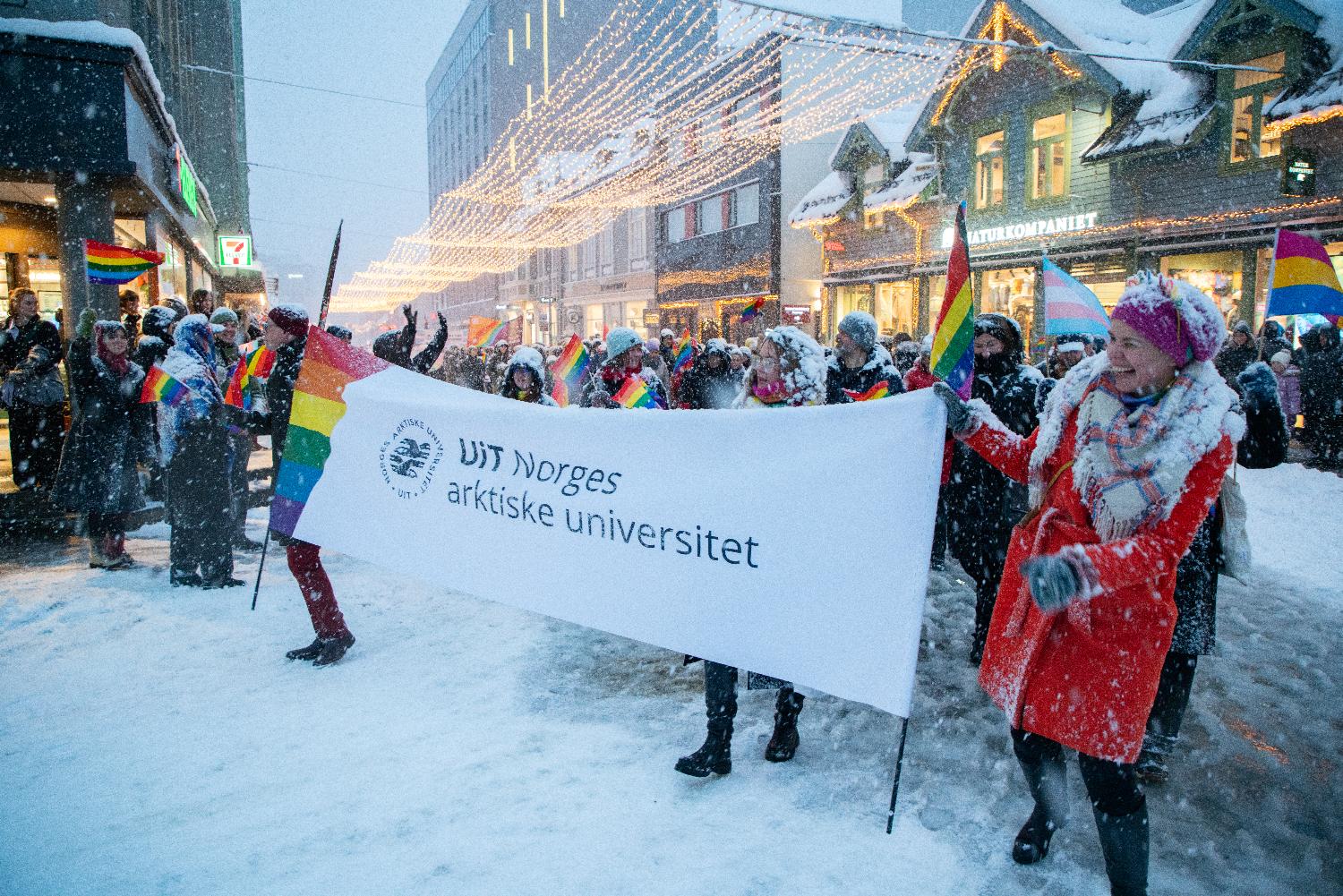 Illustrasjons-/bannerbilde for Arktisk Pride-parade