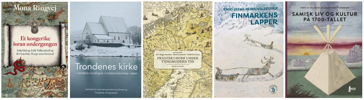 Illustrasjons-/bannerbilde for Tro, makt og m&oslash;ter i nord. Fem nye b&oslash;ker om nordomr&aring;denes eldre historie