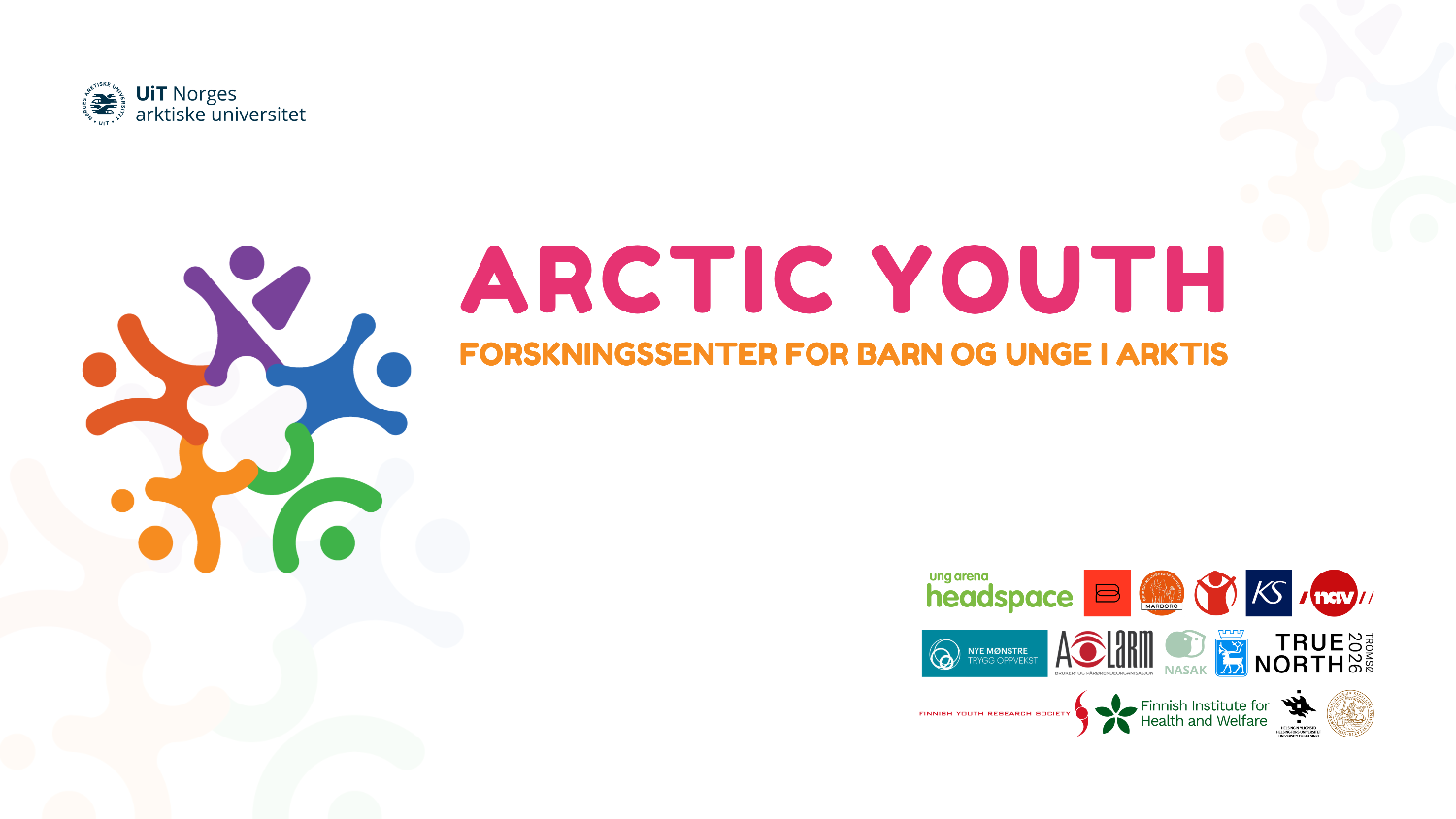 Illustrasjons-/bannerbilde for Arctic Youth frokostforelesning #3. The matter of relevant research methodology used with youth