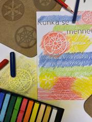 Bilde KREATIVT VERKSTED | Frottasje og sjablonger med kvensk tema i 