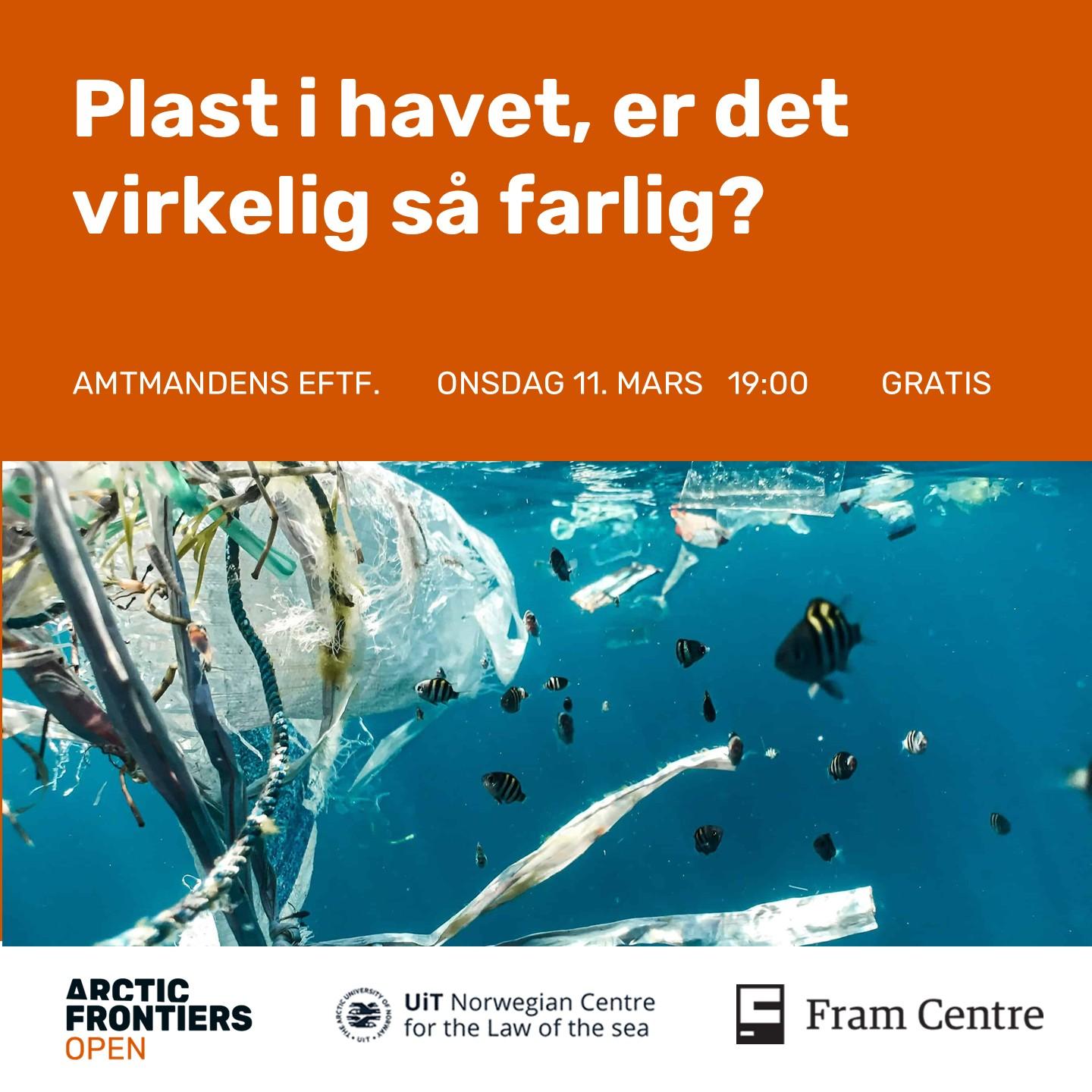 Illustrasjons-/bannerbilde for Havets hemmeligheter: Plast i havet, er det virkelig så farlig?