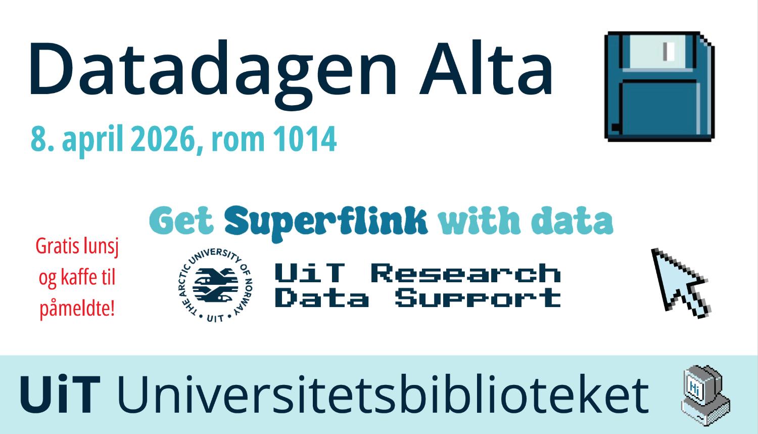 Illustrasjons-/bannerbilde for Datadagen Alta