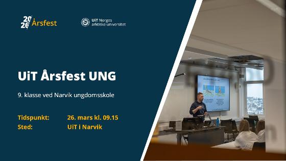 Illustrasjonsbilde for UiT Årsfest UNG - 2026