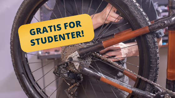 Illustrasjonsbilde for Invitasjon til sykkelsørvis 2026 – Gratis for studenter!