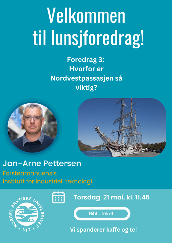 Illustrasjonsbilde for Velkommen til lunsjforedrag!