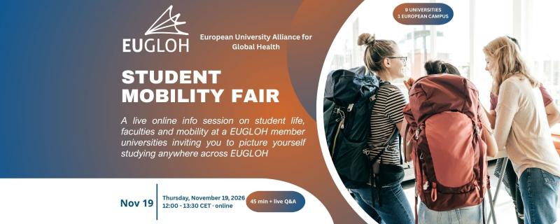 Illustrasjons-/bannerbilde for EUGLOHs messe for studentutveksling &ndash; November 2026 (webinar)