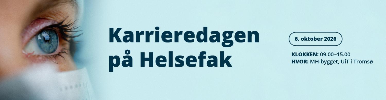 Illustrasjons-/bannerbilde for Karrieredagen p&aring; Helsefak 2026